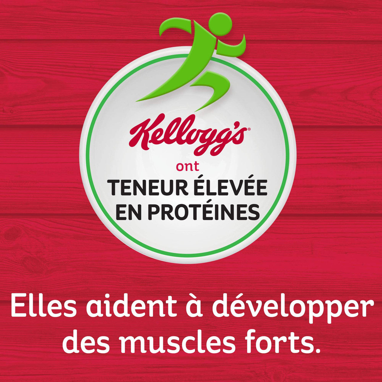 Kellogg's Vector Meal Replacement Cereal, Jumbo Size, 850g/30oz High Protein in French